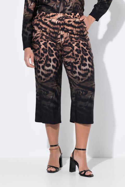 Image du produit Miamoda Culotte, weites, gerades Bein, Leo-Patchmuster (58)