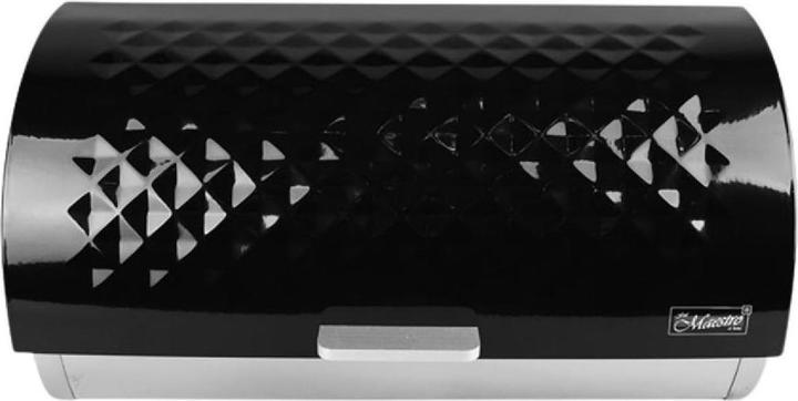 Actual product image Maestro Brotkasten schwarz MR-1676