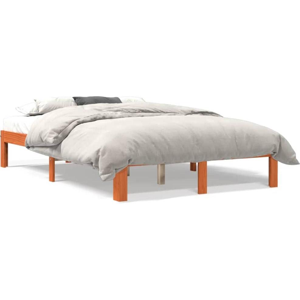 VidaXL, Bett, Bett Kiefer (120 x 200 cm)