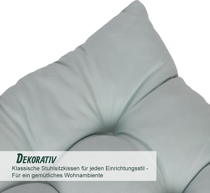 Productafbeelding Relaxdays 4x Stuhlkissen (40 x 40 cm)