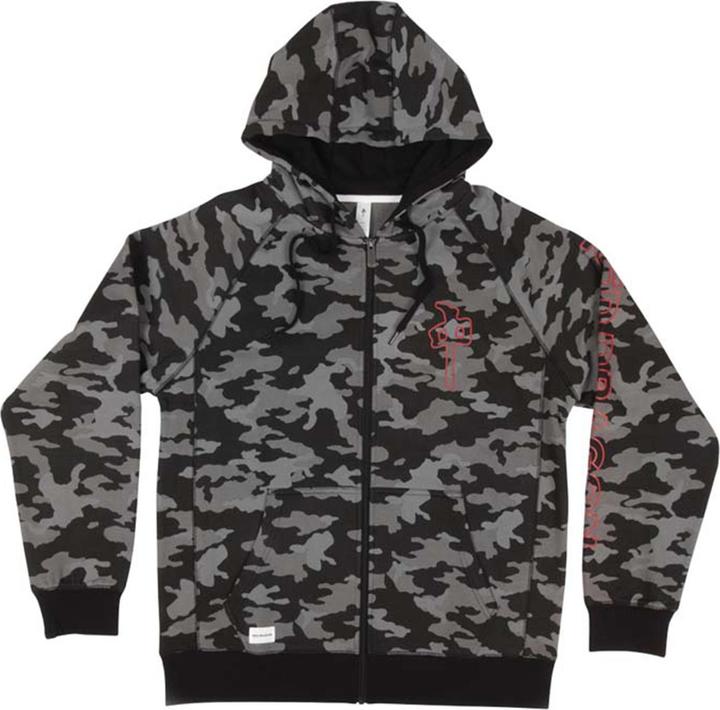 Actual product image Red Dragon Zip Outliner Hoodie (M)