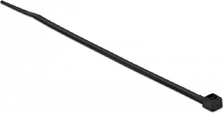 Actual product image Delock Cable tie heat resistant L 150 x W 3.6 mm black 100 pieces (Velcro cable ties, 150 mm, 100 pcs.)