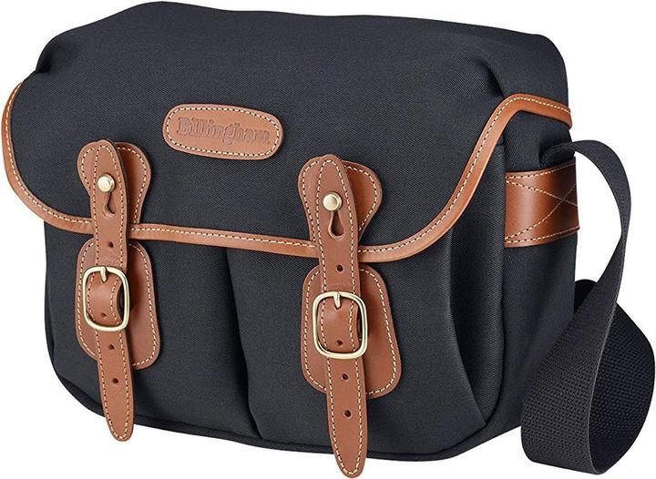 Actual product image Billingham Hadley Small Black / Tan (Camera shoulder bag, 5 l)