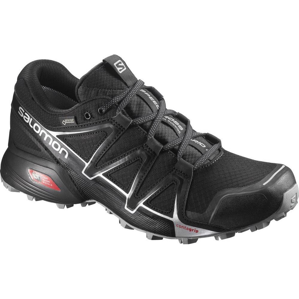 Salomon, Herren, Laufschuhe, Speedcross Vario 2 GTX (44 2/3), Schwarz