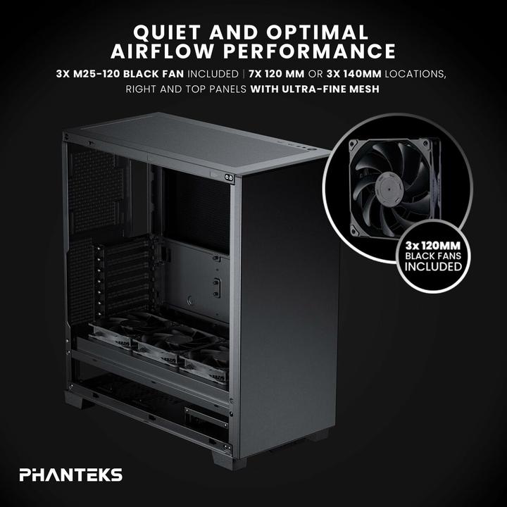 Produktbild Phanteks XT Silent (ATX, E-ATX, mATX, Mini-ITX)
