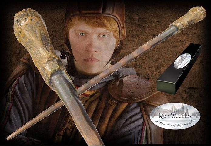 Produktbild Noble Collection Harry Potter Zauberstab Ron Weasley (Charakter-Edition)