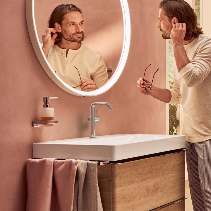 Produktbild hansgrohe Tecturis S Einhebel-Waschtischarmatur 210 Fine CoolStart wassersparend+mit Schwenkauslauf