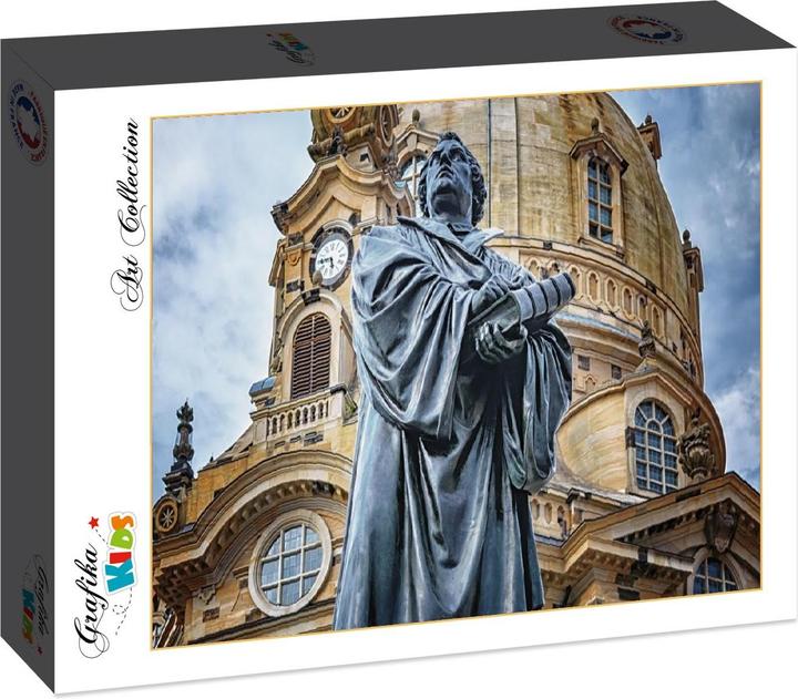 Produktbild Grafika Kids Deutschland Edition - Frauenkirche, Martin Luther, Dresden (12 Teile)