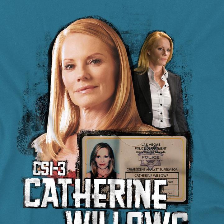 Actual product image Csi: NY Mens Catherine Willows T-Shirt (XXL)