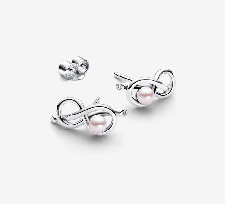 Actual product image Pandora Infinity Knot Ohrringe (Sterling silver 925)