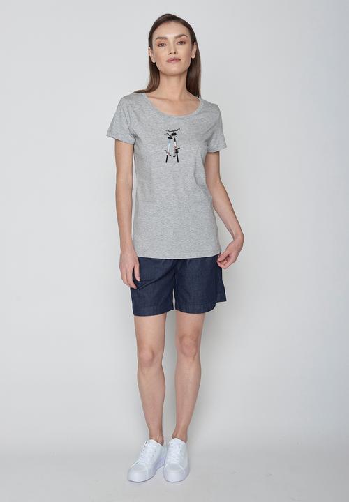 Actual product image Greenbomb T-Shirt Bike Romantic (S)