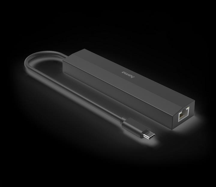 Actual product image Hama Multiport (USB-C, 6 Ports)