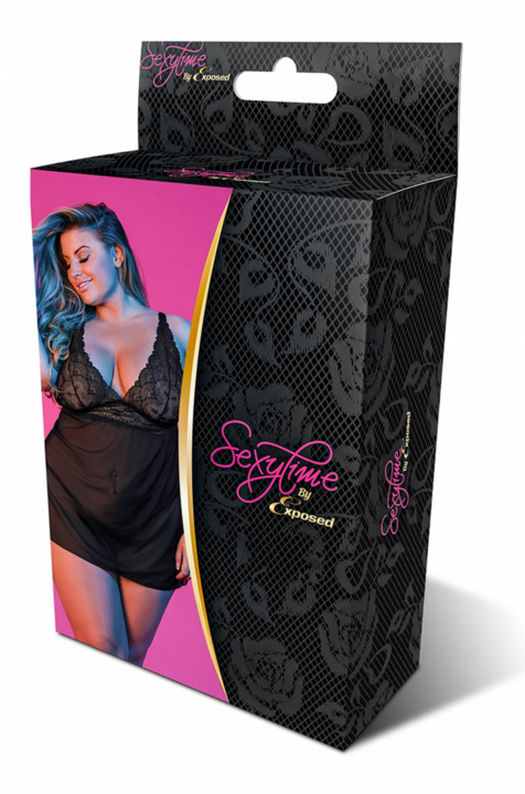 Produktbild Magic Silk Baby Doll w/ Fly Away Back & G-Set (XXL)