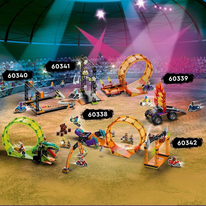 Produktbild LEGO Umstoss-Stuntchallenge (60341, LEGO City)
