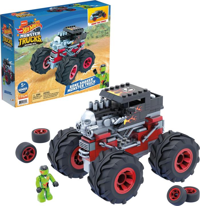 Actual product image Mega Construx Monster Trucks- Bone Shaker