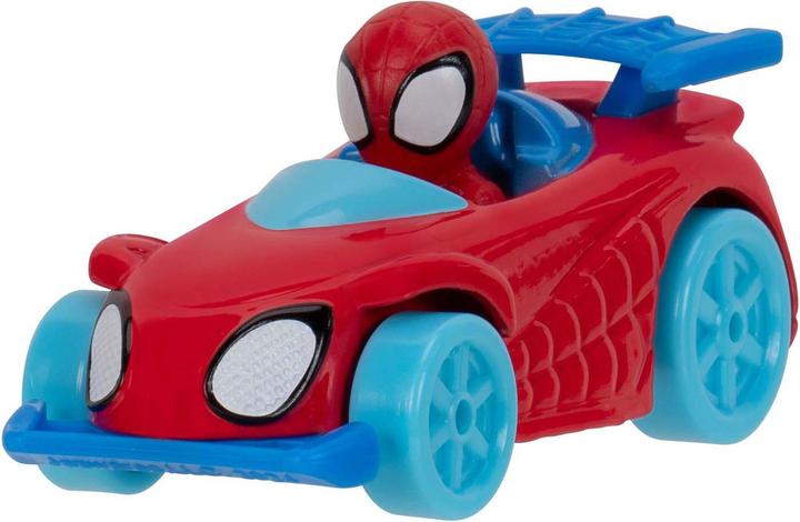 Actual product image Spiderman Spidey 61cm looping race track with exclusive diecast vehicle