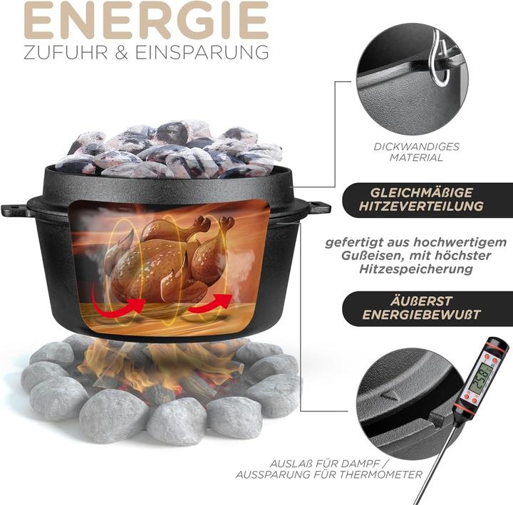 Produktbild Jaxx Roadhouse Dutch Oven (9L)