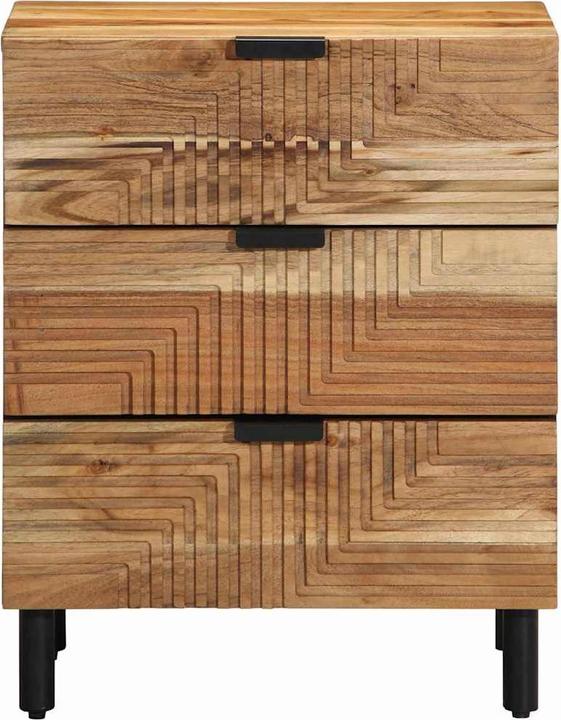 Actual product image vidaXL Bedside table (50 x 33 x 62 cm)