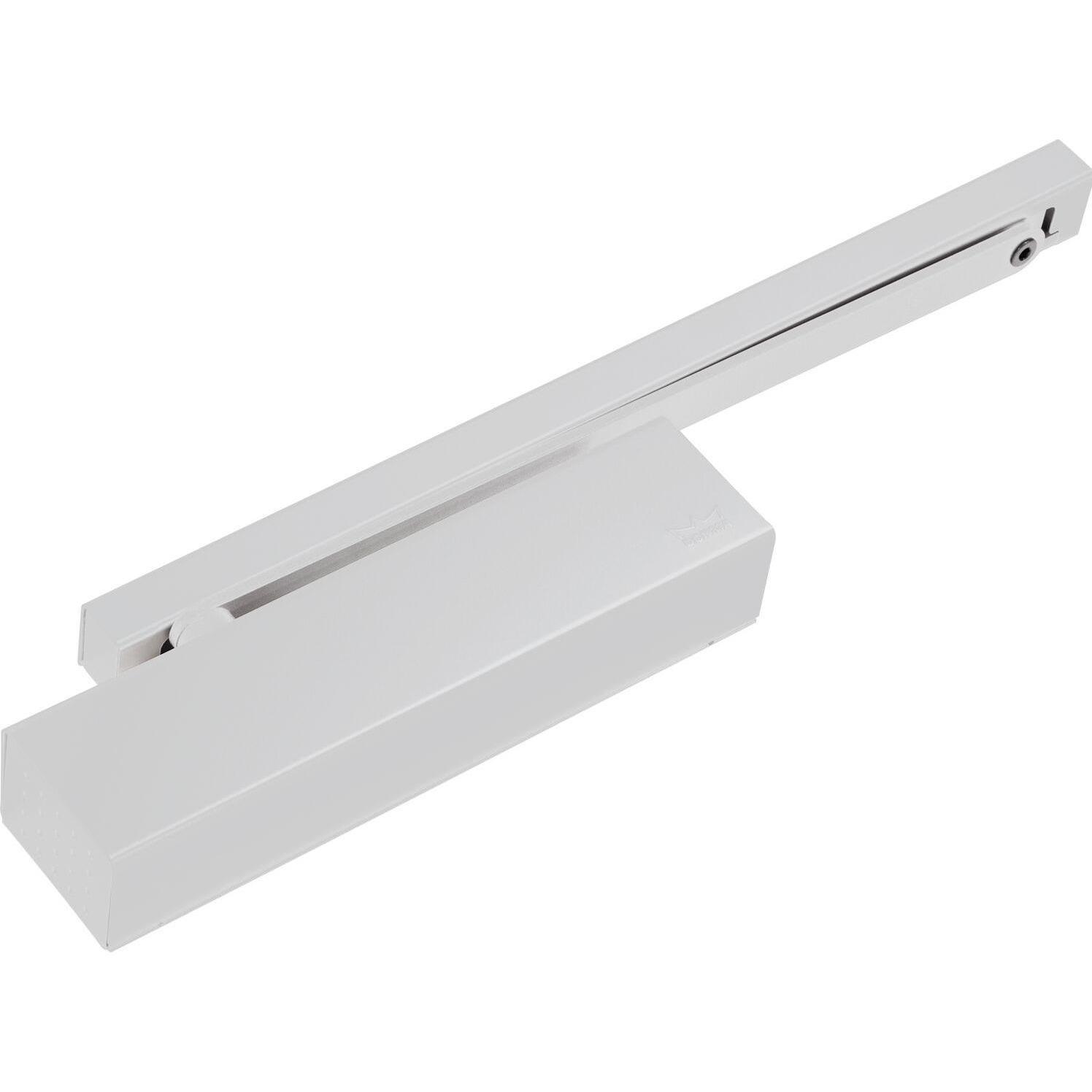 Dormakaba, Türöffner + Türschliesser, Türschliesser TS 91B G-N, Gr. EN 3, mit Gleitschiene, o. Feststellung, silber