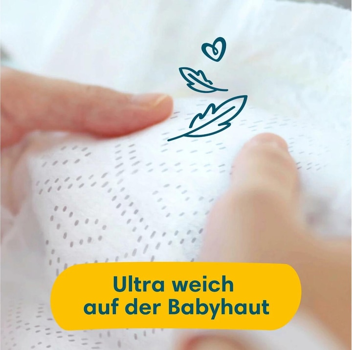 Image du produit Pampers Premium Protection (Taille 1, Pack mensuel, 180 pièce(s))
