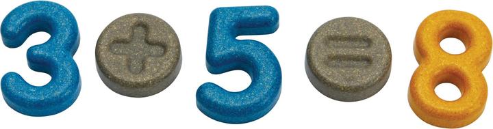 Actual product image Plantoys Numbers and symbols (German, French, Italian, English)