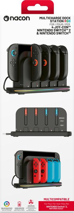 Image du produit Bigben RGB-Multicharge Docking Station (Switch 2)