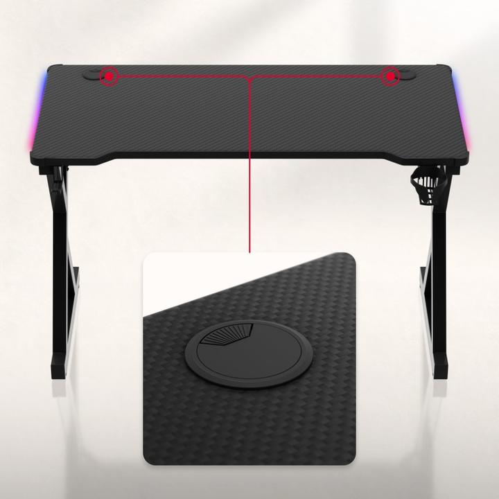 Produktbild Huzaro Hero 2.3 RGB-Gaming-Tisch 120 cm
