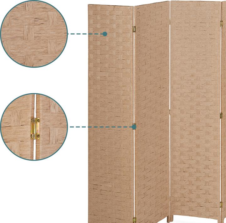 Actual product image Relaxdays Folding Screen