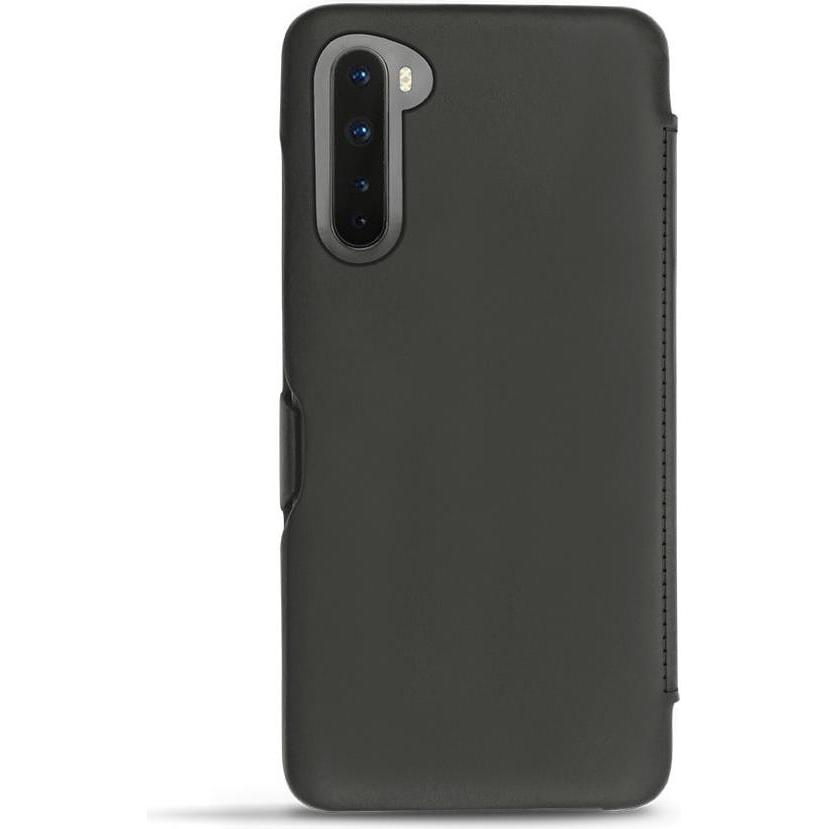 Thumbnail - Noreve Lederschutzhülle horizontal (OnePlus Nord), Smartphone Hülle, Braun