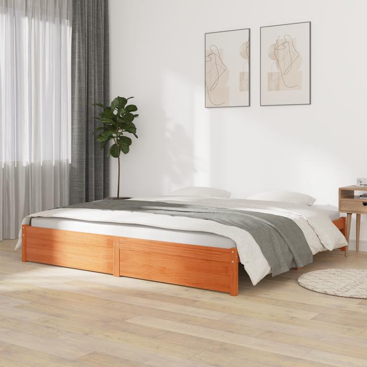 Actual product image vidaXL Moderner Bettrahmen (160 x 200 cm)