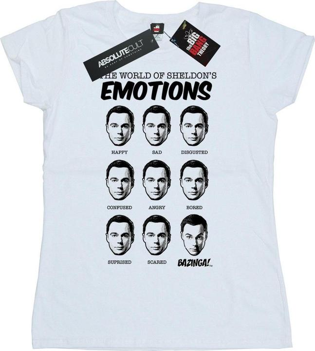 Image du produit Dam - T-shirt SHELDON EMOTIONS - Femme (S)