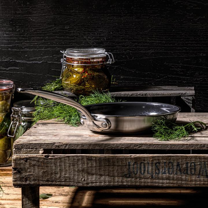 Produktbild Greenpan Premire koekenpan met keramische antikleeflaag 24cm (Bratpfanne, Edelstahl, 24 x 44.10 cm)