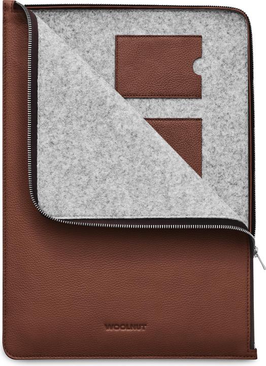 Produktbild Woolnut Leather Folio -suojatasku 16" MacBook Pro, konjakki (16", Apple)