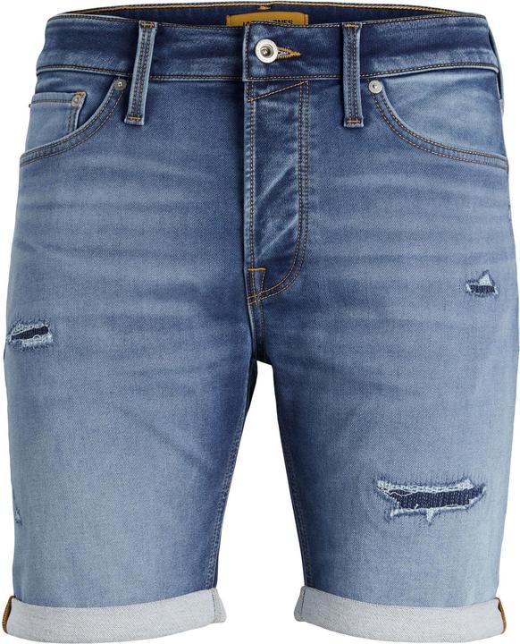 Actual product image Jack & Jones Rick Icon GE 633 Indigo Knit Jeansshorts (XXL)