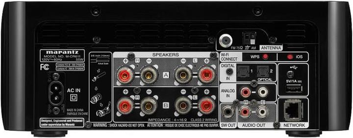 Actual product image Marantz M-CR611 Melody Media (CD Network Receiver)