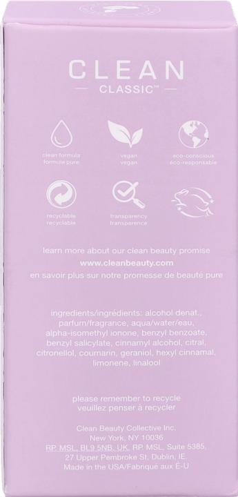 Actual product image Clean Classic Simply by Eau de Parfum Spray (Unisex) 30 ml (Eau de parfum, 30 ml)