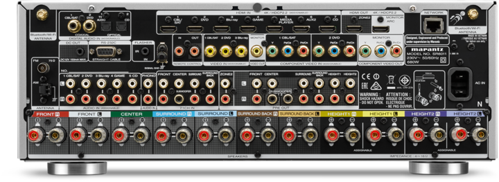 Actual product image Marantz Sr-6011 (9.2 Channel, FM)