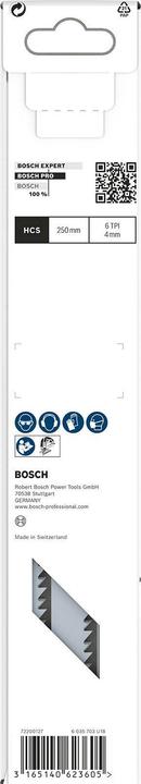 Produktbild Bosch Professional Zubehör PRO Wood precise T1044DP Stichsägeblatt, 250 mm, 3-tlg.