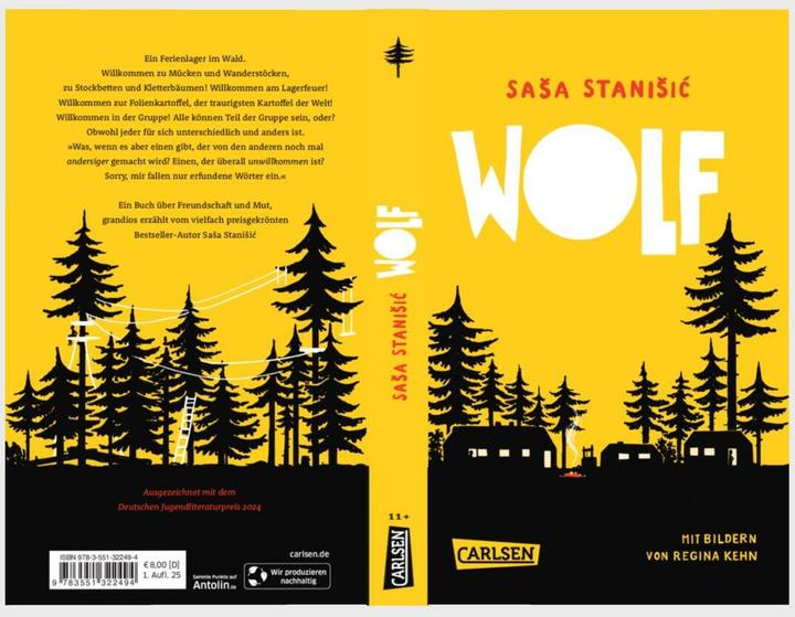 Actual product image Wolf (German, Regina Kehn, Saša Stanišić, 2025)