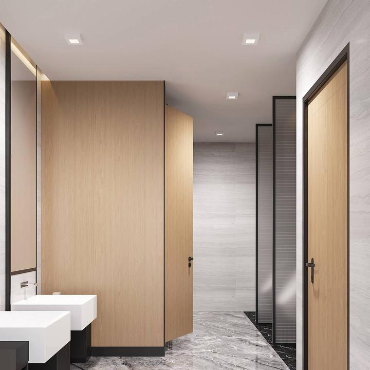 Immagine prodotto Prios Plafoniera Alette LED, bianca, 12,2 cm (705 lm)