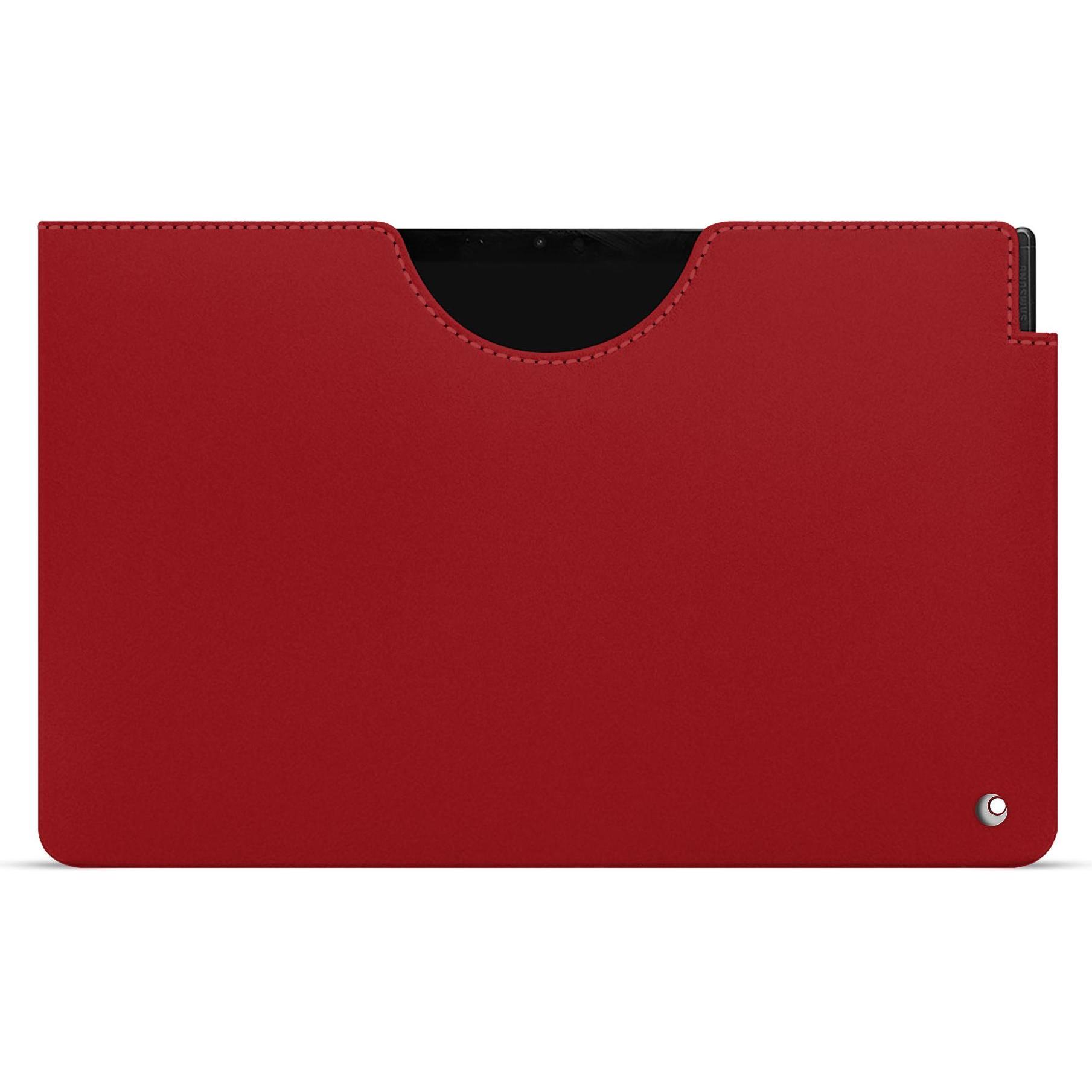 Thumbnail - Noreve Lederschutzhülle (Samsung Galaxy S9), Smartphone Hülle, Rot