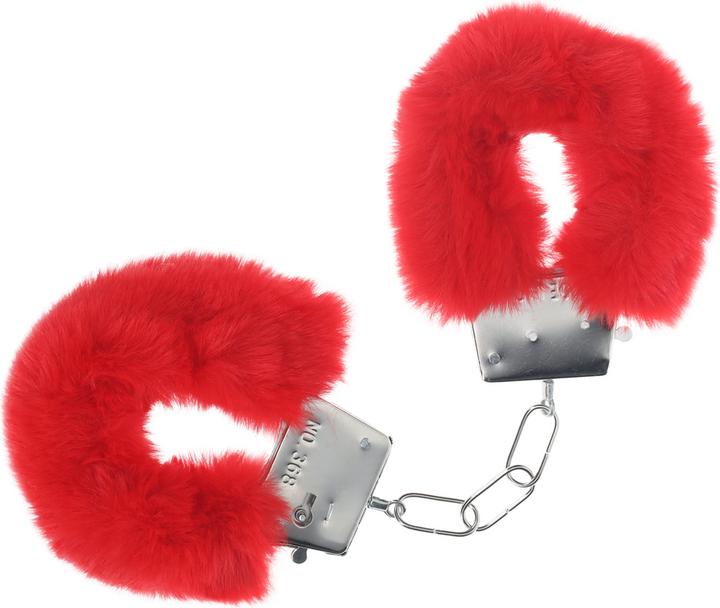 Produktbild Ouch! Klassische flauschige Handschellen - Rot