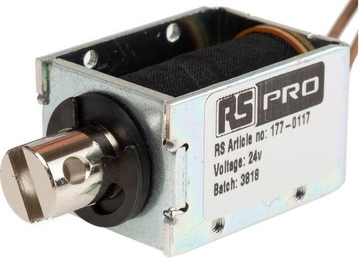 Actual product image RS PRO Linear magnetic switch Pull 24 V dc, 40 x 24 x 29 mm