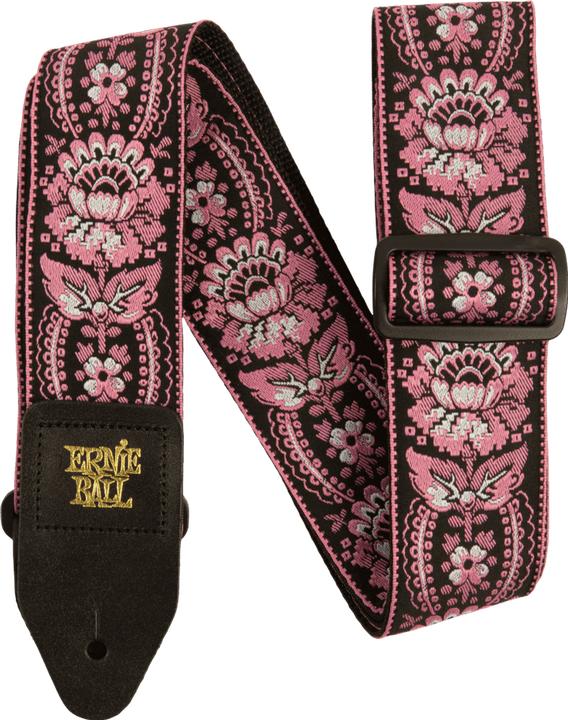 Produktbild Ernie Ball Gitarrengurt, Jacquard, Pink Orleans (Instrumentengurt)