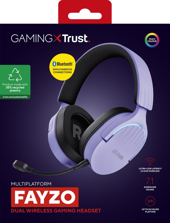 Actual product image Trust GXT 491P Fayzo (Wireless, Cable)