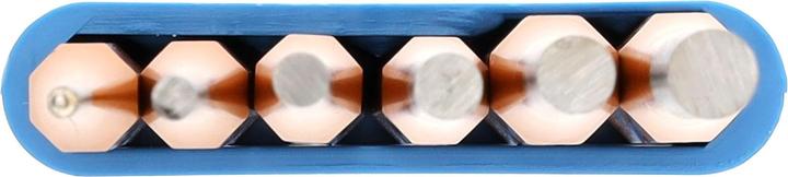 Produktbild Gedore Splinttreiber-Satz inkl. PVC-Halter, 6-teilig, Stahl/Lackierung, Silber/Kupfer