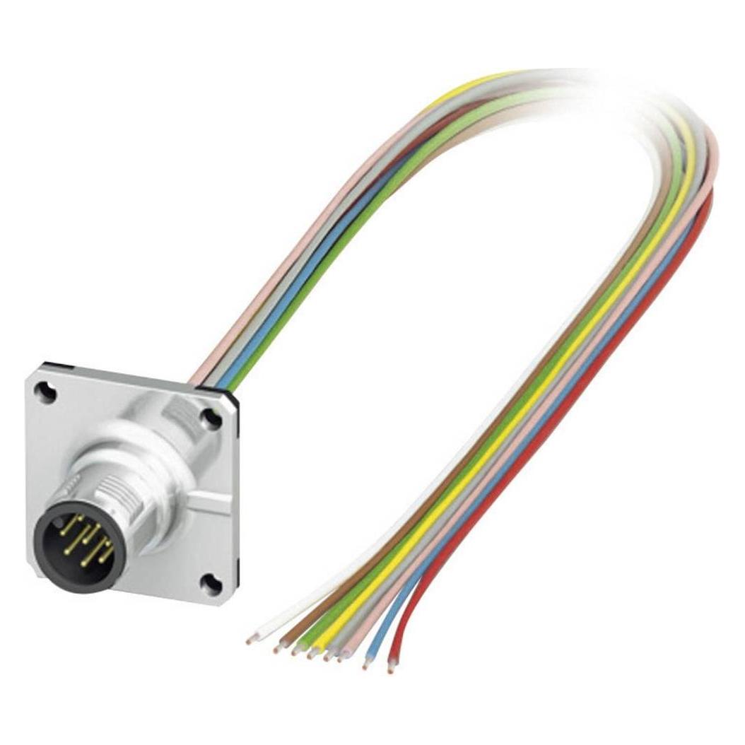 Phoenix Contact Sensor-/Aktor-Einbausteckverbi, Elektronikkabel + Stecker, Braun
