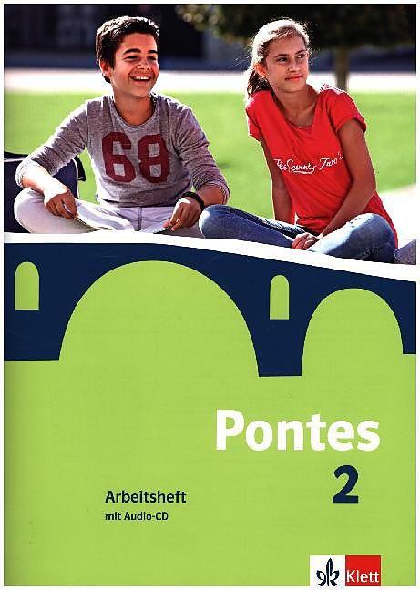 Produktbild Pontes 2. Arbeitsheft mit Audio-CD (Deutsch, Becker, Gloria/Bothe, Marie-Luise/Dengler, Susanne, 2015)