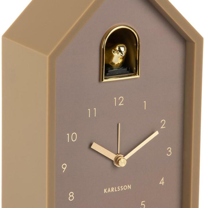 Actual product image Karlsson Alarm Clock Modern Cuckoo Oro