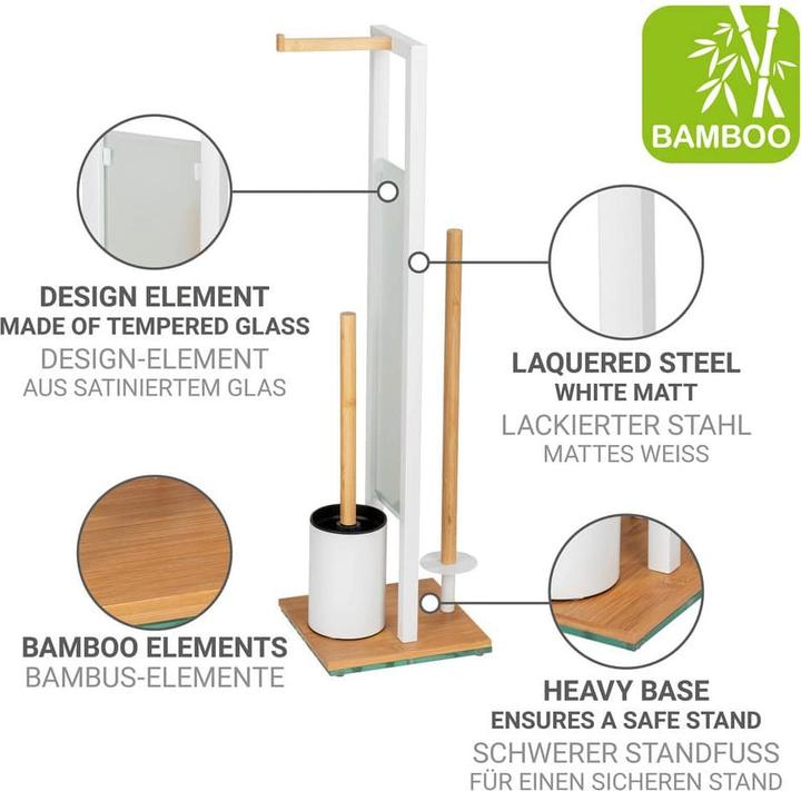 Actual product image Wenko Stand WC-Garnitur Rivalta